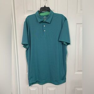 Southern Tide Brrr Stripe Performance Polo Shirt XXL
Blue Green
